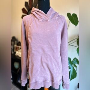Lululemon Athletica Pink Relaxed Long Sleeve Hoodie